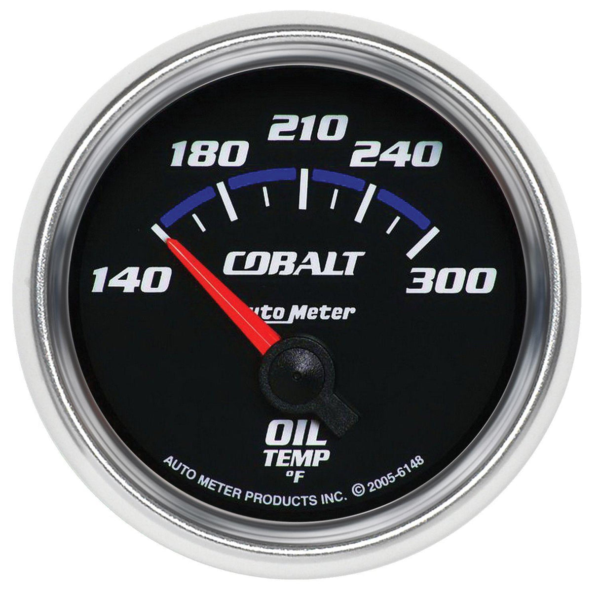 AutoMeter Cobalt Series Oil Temperature Gauge (AU6148) AU6148