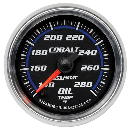 AutoMeter Cobalt Series Oil Temperature Gauge (AU6156)
