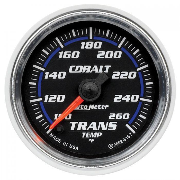 Autometer Cobalt Series Transmission Temperature Gauge (AU6157) AU6157