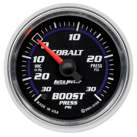 AutoMeter Cobalt Series Boost/Vacuum Gauge (AU6159) AU6159