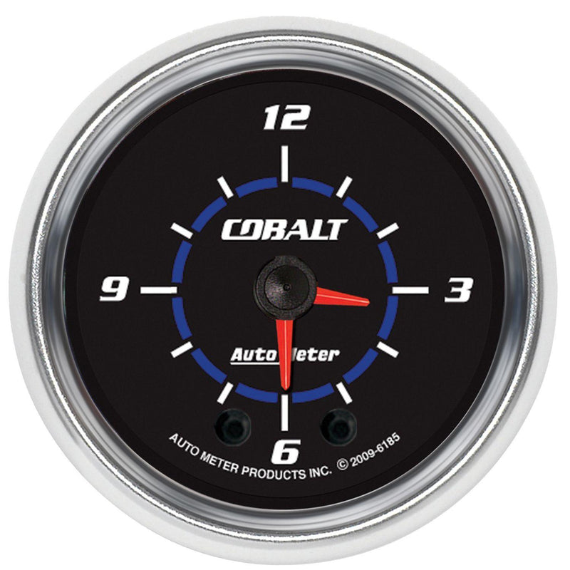 Autometer Cobalt Series Clock (AU6185) AU6185