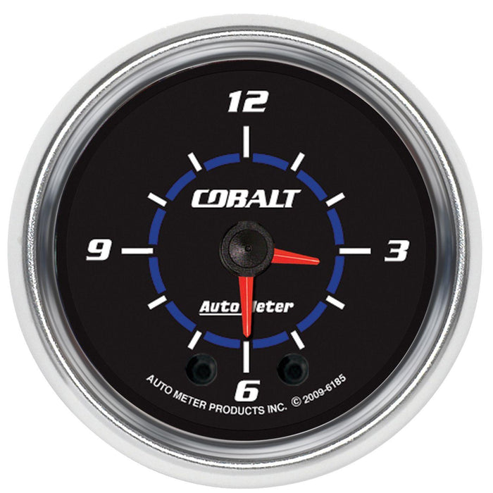 Autometer Cobalt Series Clock (AU6185)