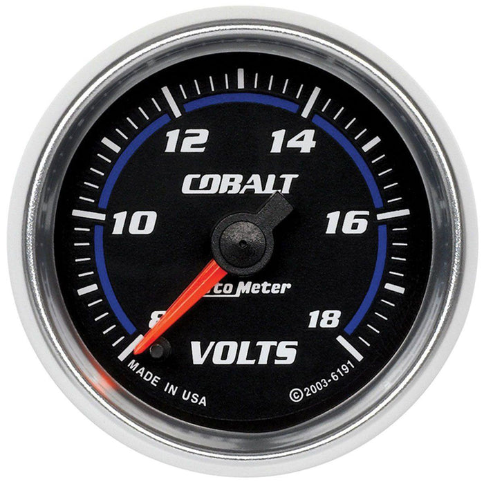 Autometer Cobalt Series Voltmeter Gauge (AU6191)