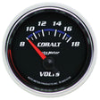 Autometer Cobalt Series Voltmeter Gauge (AU6192) AU6192