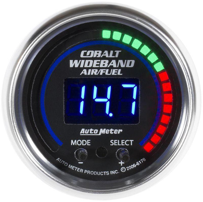 Autometer Cobalt Series Pro Plus Air/Fuel Ratio Gauge (AU6197)