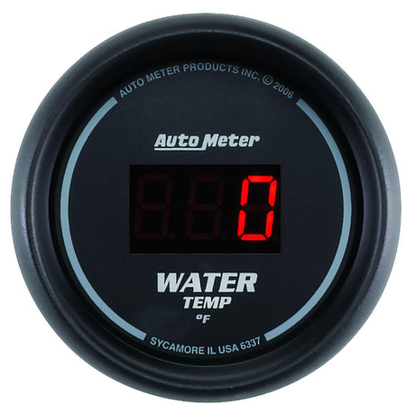 AutoMeter Sport-Comp Digital Series Water Temperature Gauge (AU6337) AU6337