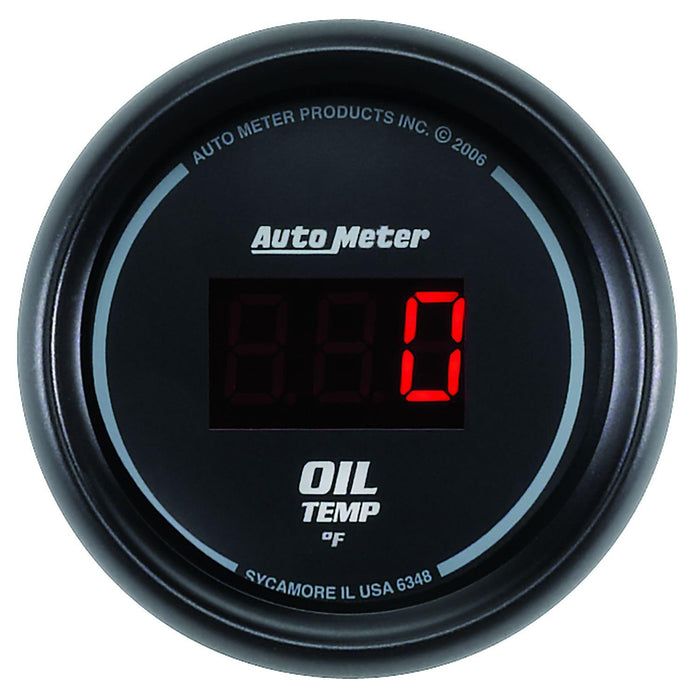 Autometer Sport-Comp Digital Series Oil Temperature Gauge (AU6348)