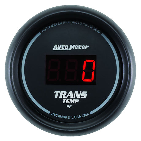 AutoMeter Sport Comp Digital Series Transmission Temperature Gauge (AU6349)