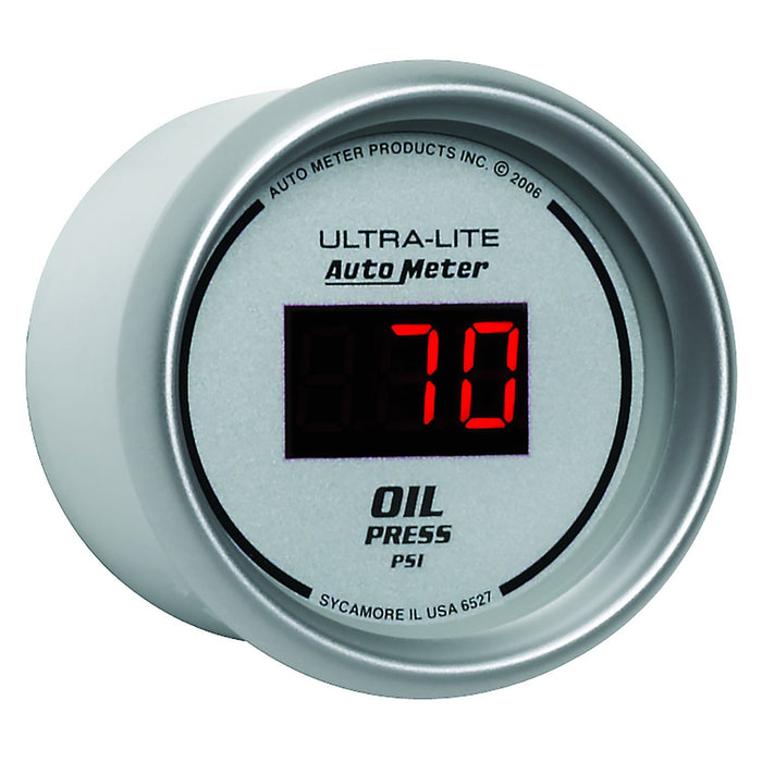 Autometer Ultra-Lite Digital Series Oil Pressure Gauge (AU6527)