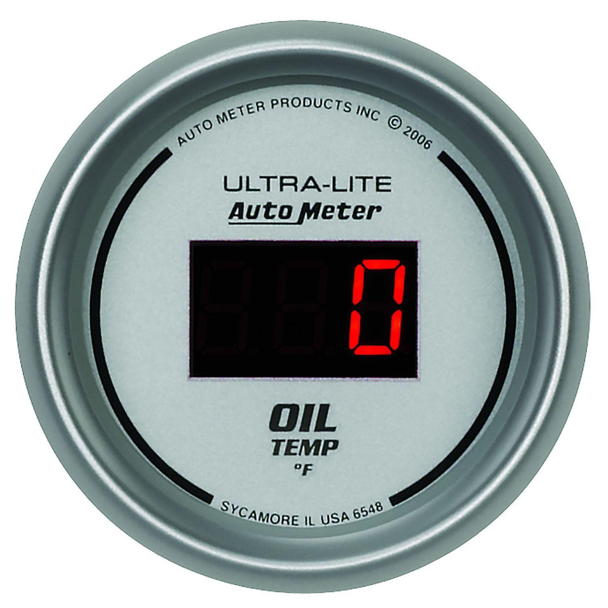AutoMeter Ultra-Lite Digital Series Oil Temperature Gauge (AU6548) AU6548