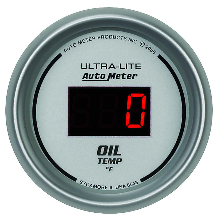 Autometer Ultra-Lite Digital Series Oil Temperature Gauge (AU6548)