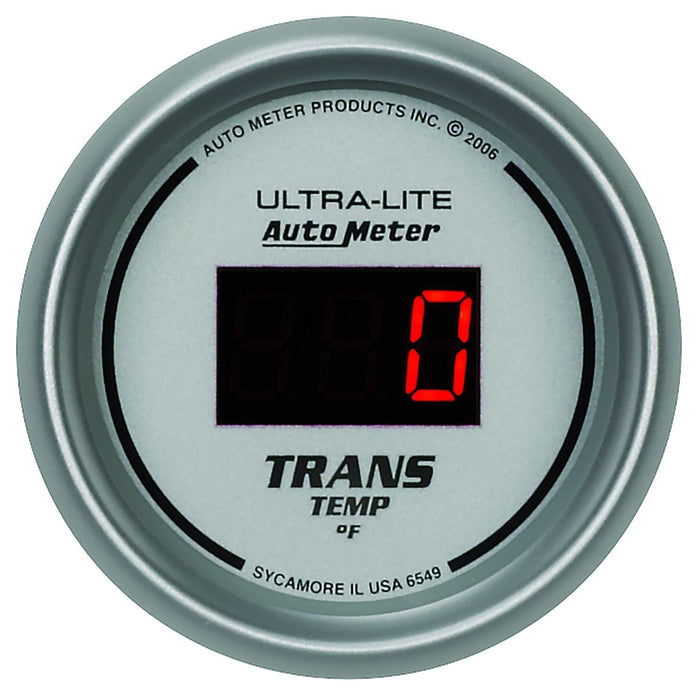 Autometer Ultra-Lite Digital Series Transmission Temperature Gauge (AU6549)