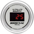 AutoMeter Ultra-Lite Digital Series Boost/Vacuum Gauge (AU6559) AU6559