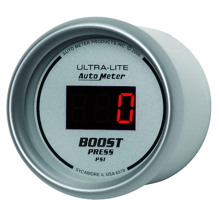 Autometer Ultra-Lite Digital Series Boost Gauge (AU6570)