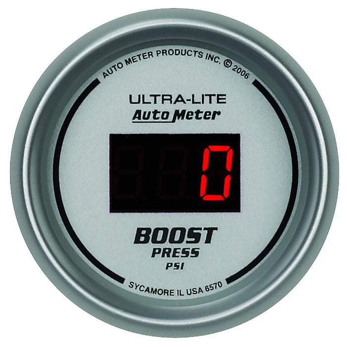 Autometer Ultra-Lite Digital Series Boost Gauge (AU6570)