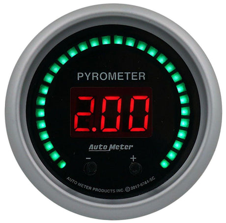 Autometer Sport-Comp Series 2CH Pyrometer (EGT) Gauge (AU6744-SC) AU6744-SC