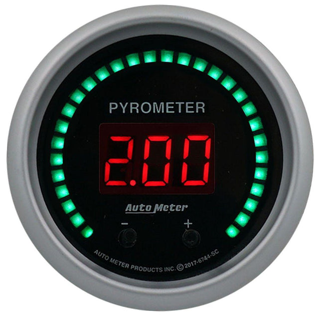 Autometer Sport-Comp Series 2CH Pyrometer (EGT) Gauge (AU6744-SC) AU6744-SC
