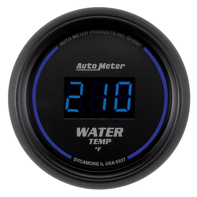 AutoMeter Cobalt Digital Series Water Temperature Gauge (AU6937) AU6937