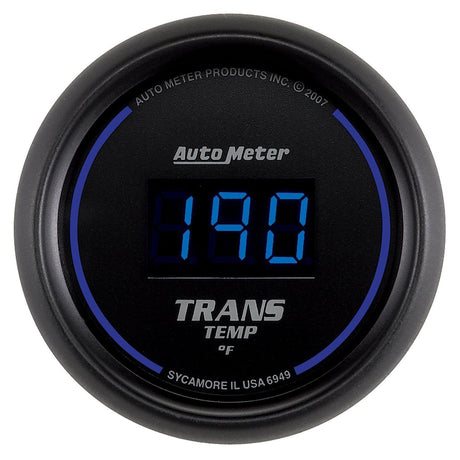 AutoMeter Cobalt Digital Series Transmission Temperature Gauge (AU6949) AU6949