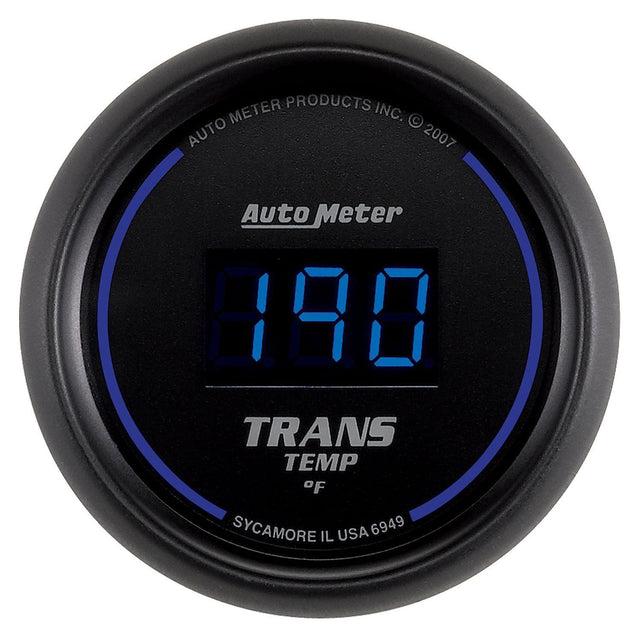 AutoMeter Cobalt Digital Series Transmission Temperature Gauge (AU6949) AU6949