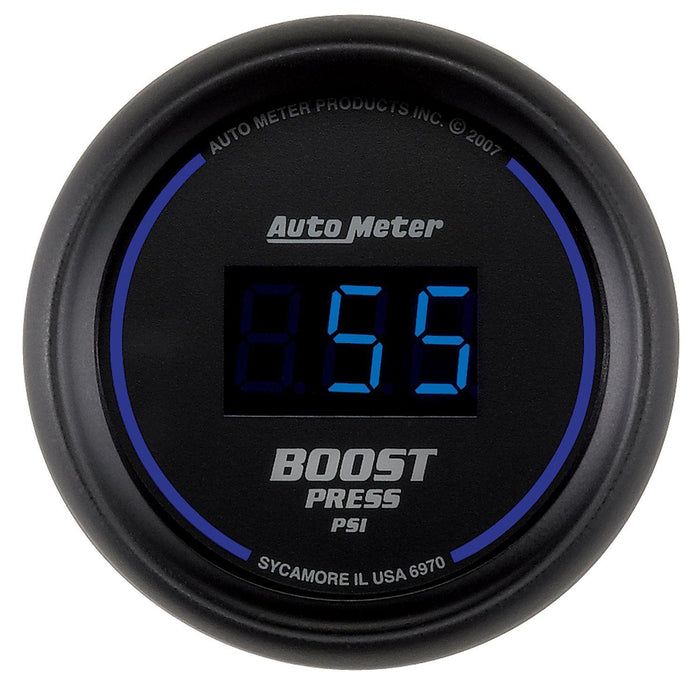 Autometer Cobalt Digital Series Boost Gauge (AU6970)