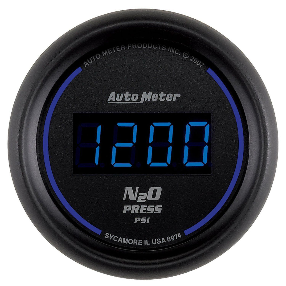 Autometer Cobalt Digital Series Nitrous Pressure Gauge (AU6974) AU6974
