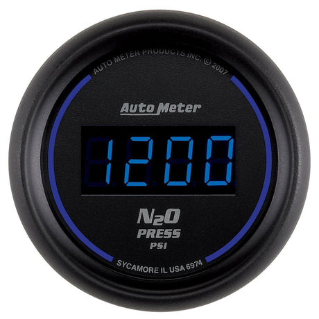 Autometer Cobalt Digital Series Nitrous Pressure Gauge (AU6974) AU6974