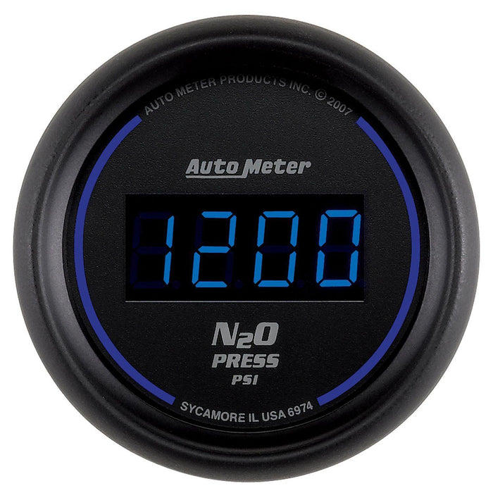 Autometer Cobalt Digital Series Nitrous Pressure Gauge (AU6974)