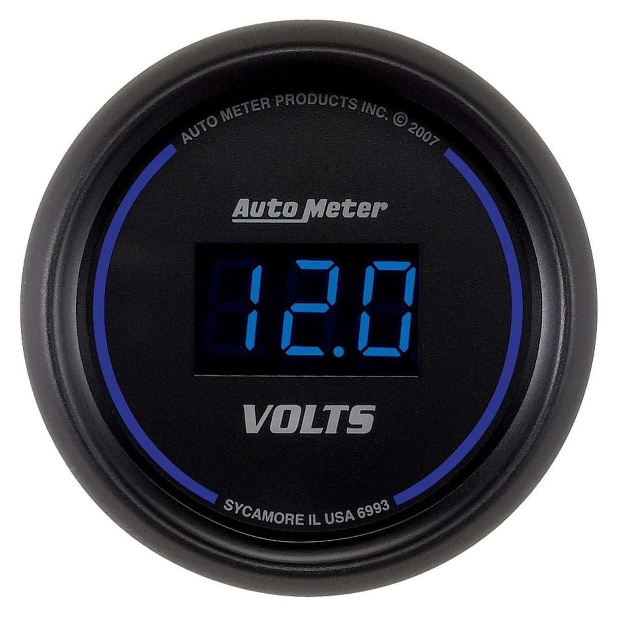 Autometer Cobalt Digital Series Voltmeter Gauge (AU6993) AU6993