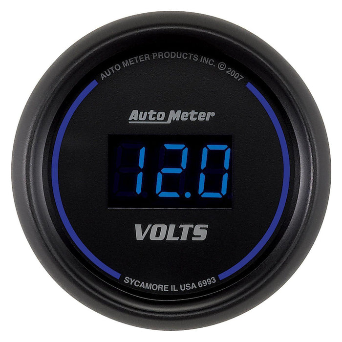 Autometer Cobalt Digital Series Voltmeter Gauge (AU6993)