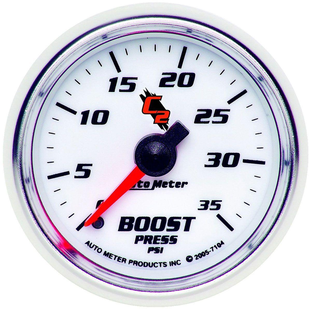 AutoMeter C2 Series Boost Gauge (AU7104) AU7104