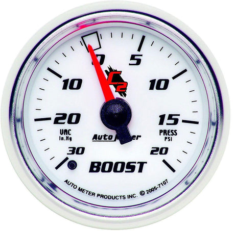 AutoMeter C2 Series Boost/Vacuum Gauge (AU7107) AU7107
