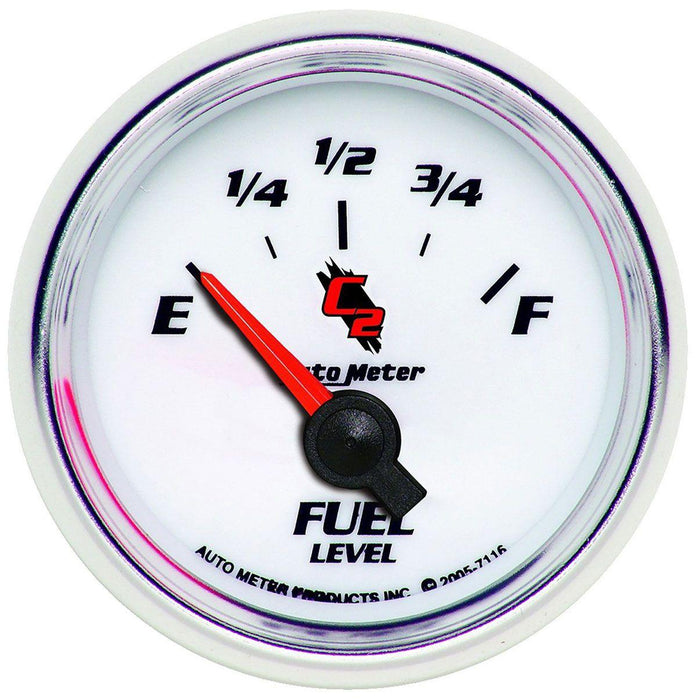 Autometer C2 Series Fuel Level Gauge (AU7116)