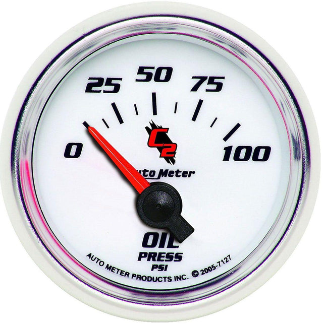 Autometer C2 Series Oil Pressure Gauge (AU7127) AU7127