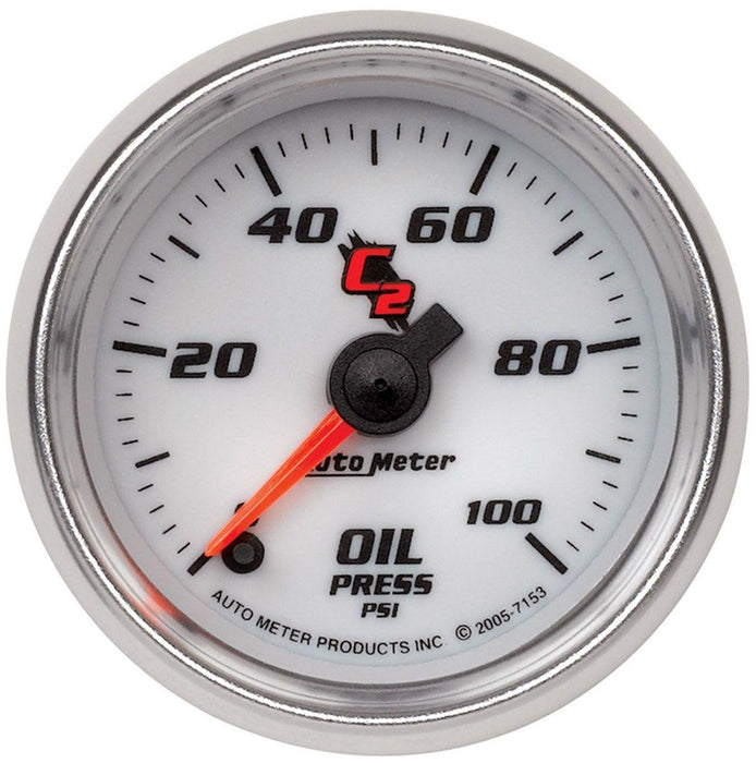 Autometer C2 Series Oil Pressure Gauge (AU7153)