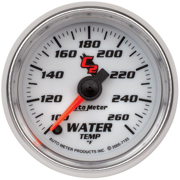 Autometer C2 Series Water Temperature Gauge (AU7155)