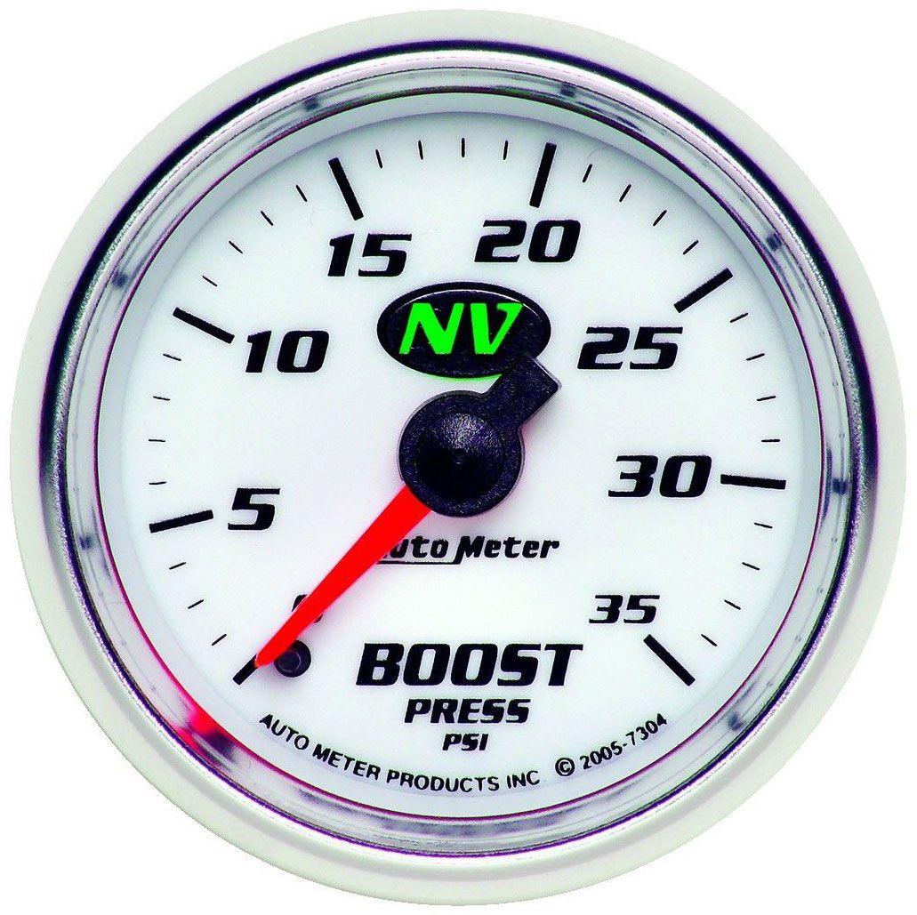 Autometer NV Series Boost Gauge (AU7304) AU7304