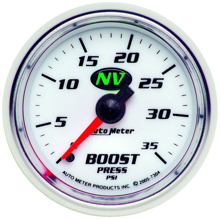 Autometer NV Series Boost Gauge (AU7304)