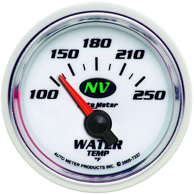 AutoMeter NV Series Water Temperature Gauge (AU7337) AU7337