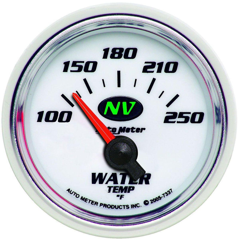 Autometer NV Series Water Temperature Gauge (AU7337) AU7337