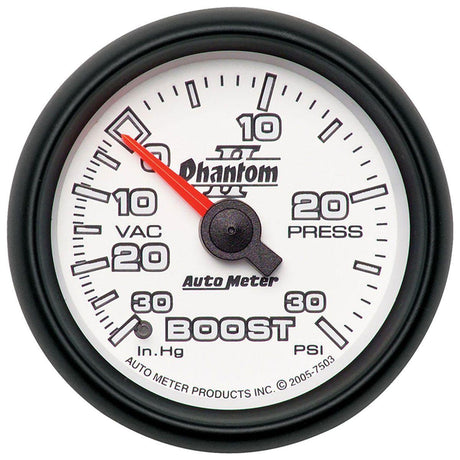 AutoMeter Phantom II Series Boost/Vacuum Gauge (AU7503) AU7503