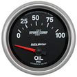 Autometer Sport-Comp II Oil Pressure Gauge (AU7627) AU7627