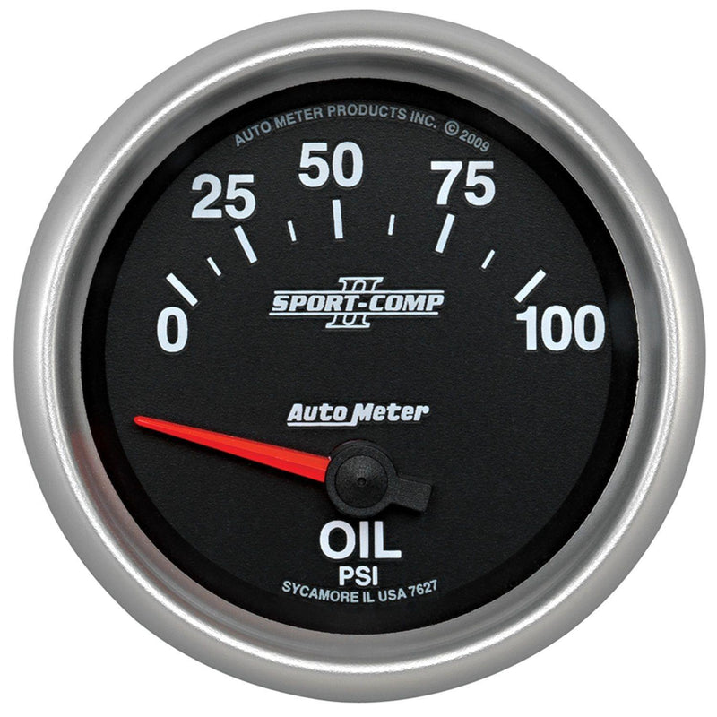 Autometer Sport-Comp II Oil Pressure Gauge (AU7627) AU7627