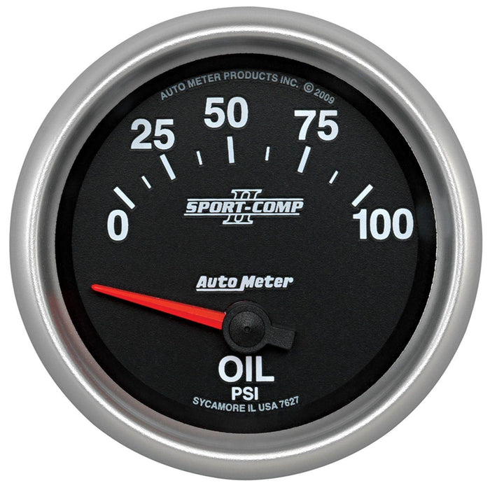 Autometer Sport-Comp II Oil Pressure Gauge (AU7627)