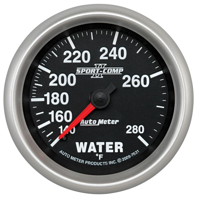 Autometer Sport-Comp II Water Temperature Gauge (AU7631) AU7631