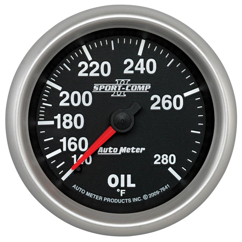 Autometer Sport-Comp II Oil Temperature Gauge (AU7641) AU7641