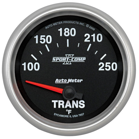AutoMeter Sport-Comp II Transmission Temperature Gauge (AU7657) AU7657