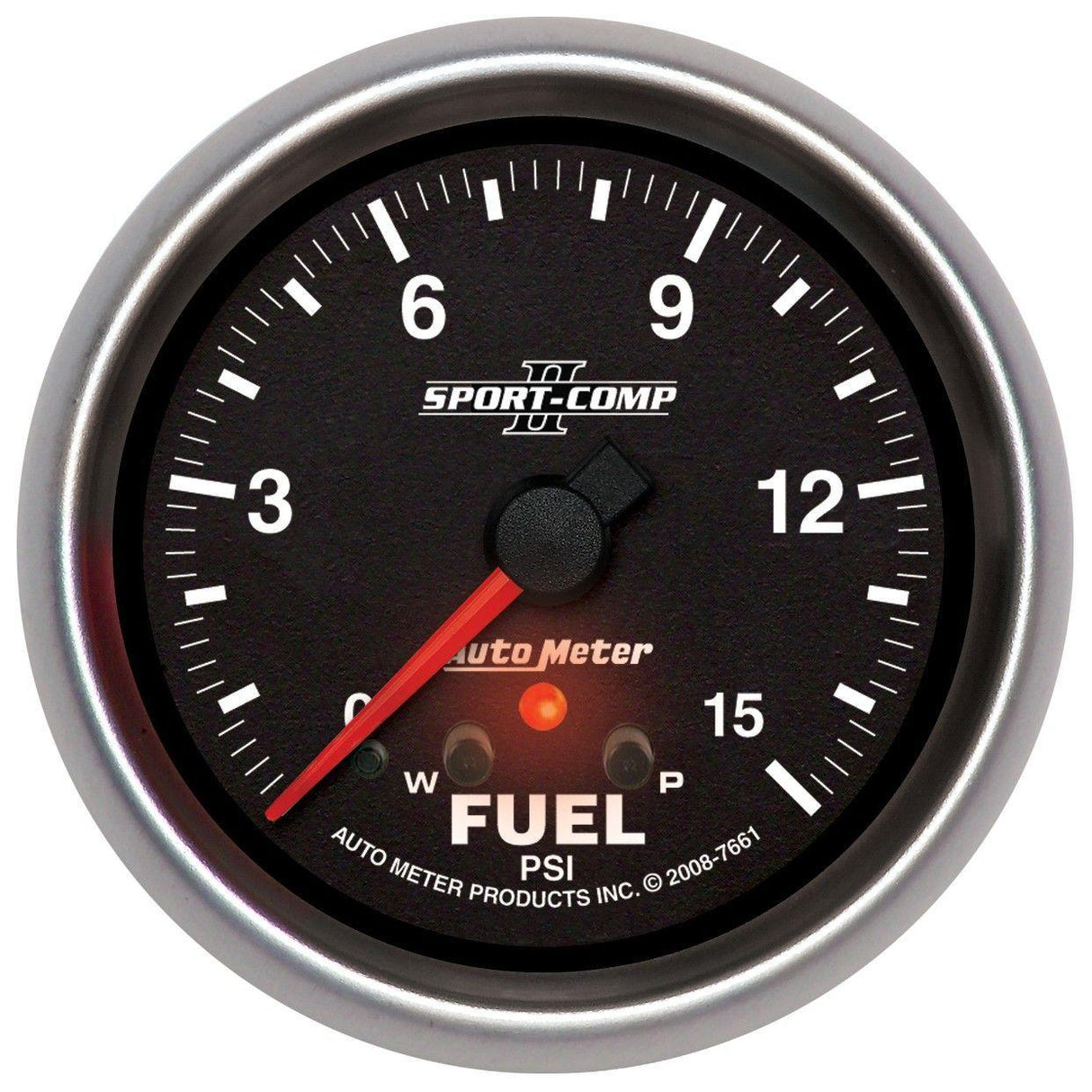 AutoMeter Sport-Comp II Fuel Pressure Gauge (AU7661) AU7661