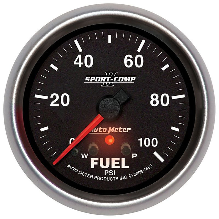 Autometer Sport-Comp II Fuel Pressure Gauge (AU7663)