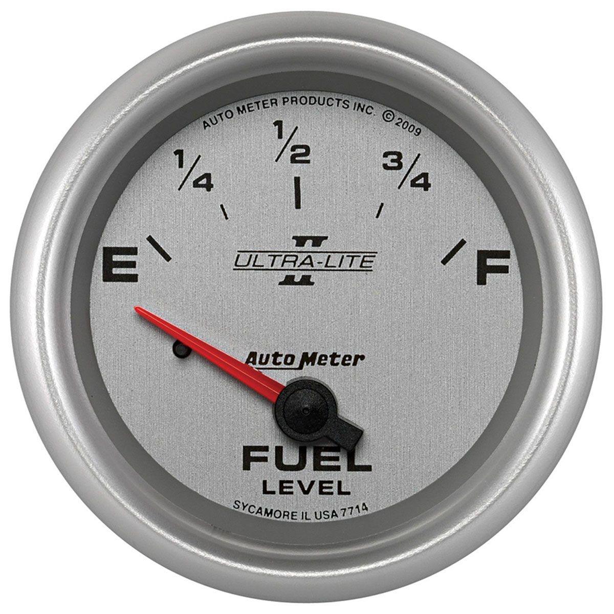 AutoMeter Ultra-Lite II Series Fuel Level Gauge (AU7714) AU7714